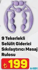 TRİATHLON 9 TEKERLEKLİ SELÜLİT GİDERİCİ SIKIŞTIRICI MASAJ RULOSU fiyat ve kampanya bilgisi